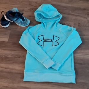 Womens Armour Fleece Big logo Hoodie